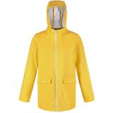 Regatta Women's Takala II Rubberised Waterproof Hooded Jacket - Yellow Sulphur