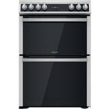 60cm Cookers Hotpoint HDT67V9H2CX/UK Stainless Steel