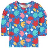 Florals T-shirts Children's Clothing Frugi Bryher Top - Lotus Bloom (TTS108LBM)