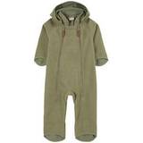 Fleece Garment Children's Clothing Kuling Livigno Wind Fleece Coverall - Pale Moss Green