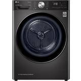 Black Tumble Dryers LG FDV1109B Black
