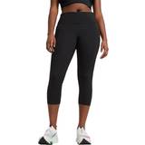 Reflectors Tights Nike Fast Mid-Rise Crop Running Plus Size Leggings Women - Black