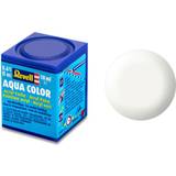 White Acrylic Paints Revell Aqua Color White Semi Gloss, 18ml