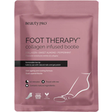 Softening Foot Masks Beauty Pro Foot Therapy Collagen Infused Bootie with Removable Toe Tip 17ml