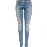 Only Coral Life Slim Skinny Fit-Jeans - Blue/Blue Light Denim