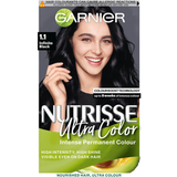 Garnier Permanent Hair Dyes Garnier Nutrisse Ultra Color #1.10 Infinite Black