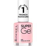 Gel Polishes Rimmel Super Gel French Manicure #091 English Rose 12ml