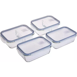 Waterside Glass Food Container 4pcs