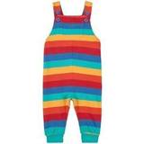 12-18M Jumpsuits Frugi Parsnip Dungaree - Rainbow Stripe