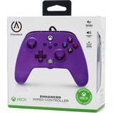 PowerA Xbox One Gamepads PowerA Enhanced Wired Controller (Xbox Series X/S) – Royal Purple