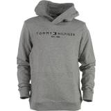 18-24M Hoodies Children's Clothing Tommy Hilfiger Essential Logo Organic Cotton Hoody - Light Grey Heather (KS0KS00213)