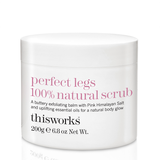 Jars Foot Scrubs This Works Perfect Legs 100% Natural Scrub 200g