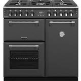 90cm - Gas Ovens Cookers Stoves Richmond S900DF Grey, Anthracite