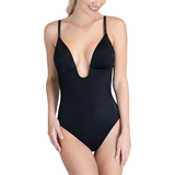 Bodysuits Spanx Suit Your Fancy Plunge Low-Back Thong Bodysuit - Very Black