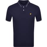 Lyle & Scott Lined Collar Polo Shirt - Navy