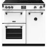 90cm Ceramic Cookers Stoves S900EICBIWH White