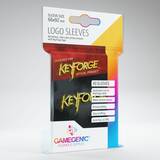 Logo board game Gamegenic Keyforge Logo 40 Sleeves Black