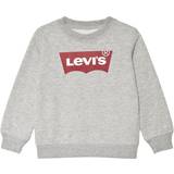 Grey Sweatshirts Children's Clothing Levi's Kid's Batwing Crew Sweatshirt - Grey Heather/Grey (865800003)
