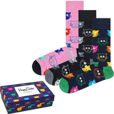 Happy Socks Mixed Cat Socks Gift Box 3-pack - Multicolored