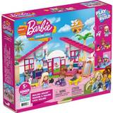 Plastic Blocks Mega Bloks Barbie Malibu House