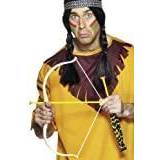 White Accessories Fancy Dress Smiffys Native American Inspired Bow and Arrow Set