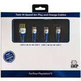 Adapters Imp Gaming PS5 High Speed 4M Play & Charge Cable - Blue/White