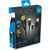 Gaming Accessories Stealth PS5 SP-C40 V Charge & Connect Kit - Black/Blue