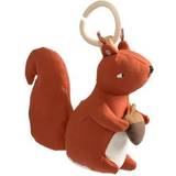 Fabric Music Boxes Sebra Musical Pull Toy Star the Squirrel