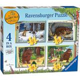 Animals Classic Jigsaw Puzzles Ravensburger 4 in a Box The Gruffalo