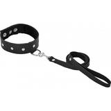 Cuffs & Ropes Sex Toys Sportsheets Leather Leash & Collar