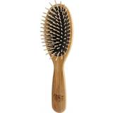TEK Big Oval Hair Brush with Short Wooden Pins