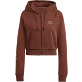 adidas Women 2000 Luxe Cropped Track Top - Earth Brown