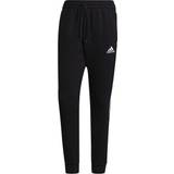 Joggers - Viscose Trousers adidas Essentials Fleece Tapered Cuff 3-Stripes Joggers Pant - Black/White