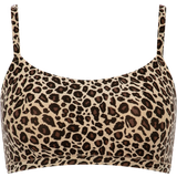 Chantelle Push-Up Bras Clothing Chantelle Soft Stretch Scoop Bralette - Leopard Nude