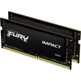 64 GB - SO-DIMM DDR4 RAM Memory Kingston Fury Impact SO-DIMM DDR4 2666MHz 2x32GB (KF426S16IBK2/64)