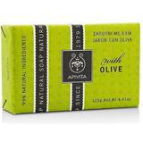 Combination Skin Bar Soaps Apivita Natural Soap Olive 125ml