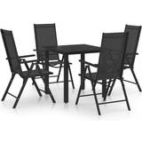 vidaXL 3070631 Patio Dining Set, 1 Table incl. 4 Chairs
