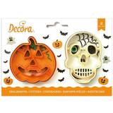 Decora Skull and Pumpkin Cookie Cutter