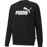 Tops Puma Essentials Big Logo Crew Neck Sweater - Black