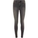 Women Jeans Vero Moda Tanya Normal Waist Slim Fit Jeans - Grey/Dark Grey Denim