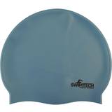 Red Swim Caps SwimTech Silicone Swim Cap