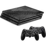 PlayStation 4 Bundle Decal Stickers Hama PS4 PRO Console and Controller Skin - Racing