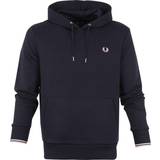 Tops on sale Fred Perry Tipped Hooded Sweatshirt - Navy