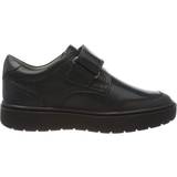 Geox Low Top Shoes Geox Riddock Single Strap - Black Leather