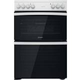 50cm - Electric Ovens Cookers Indesit ID67V9KMW/UK White