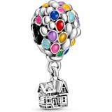 Pandora Disney Pixar's Up House & Balloons Charm - Silver/Multicolour