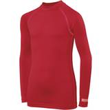 Polyester Base Layer Rhino Boy's Long Sleeve Thermal Underwear Base Layer Vest Top - Red