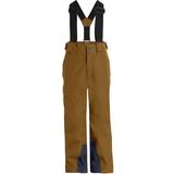 Hidden Zip Thermal Trousers Children's Clothing Vaude Kid's Snow Ride Padded Trousers - Bronze (42077)