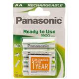 Panasonic Batteries & Chargers Panasonic Rechargeable Evolta AA 1900mAh 4-pack