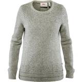 Fjällräven Övik Structure Sweater W - Eggshell/Grey
